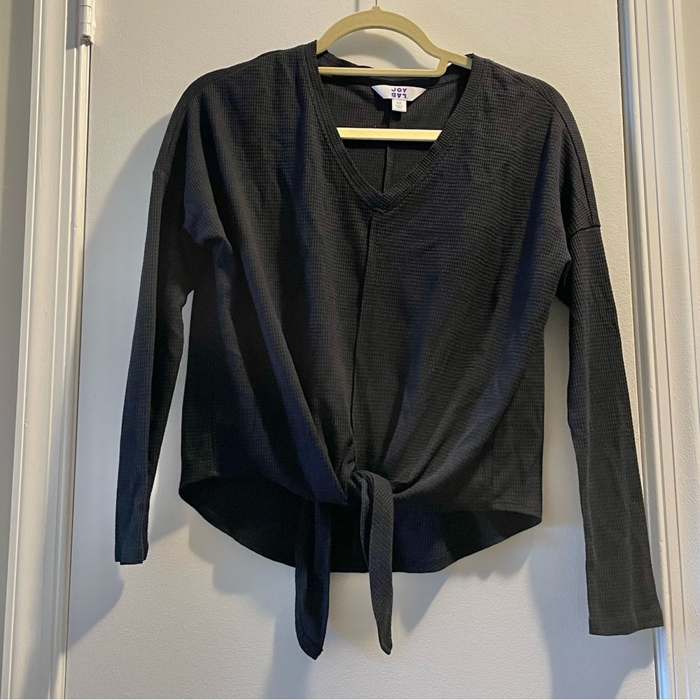 Black Waffle Top